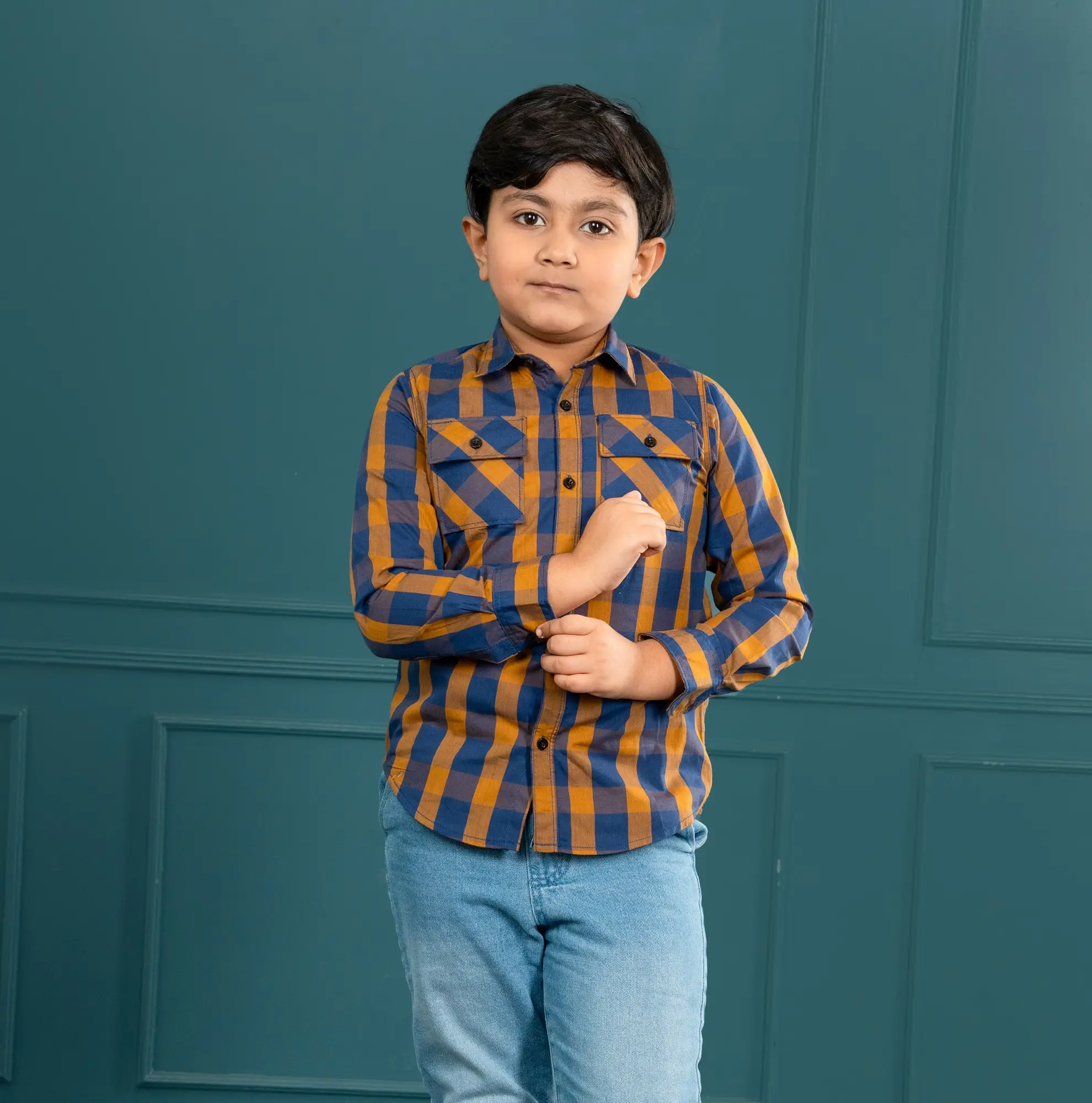Boys Check Shirt - Full Sleeve